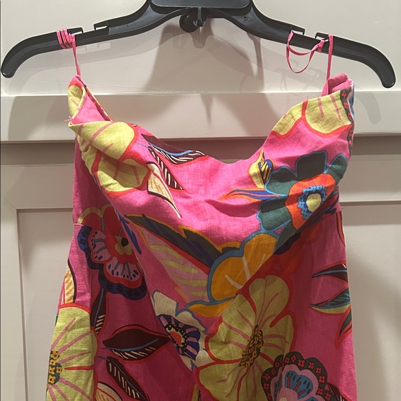 Rachel Zoe Pink and Yellow Floral Dress - Picture 4 of 4